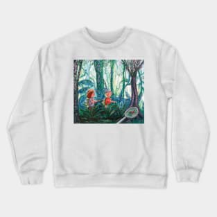 Teo and Leo in the bush Crewneck Sweatshirt